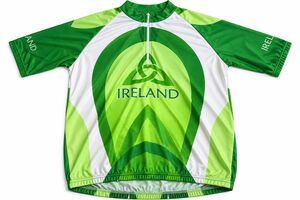 Dolmen Ireland Cycling Jersey Shirt Men’s Sz 3XL 1/4 Zip Three Back Pockets